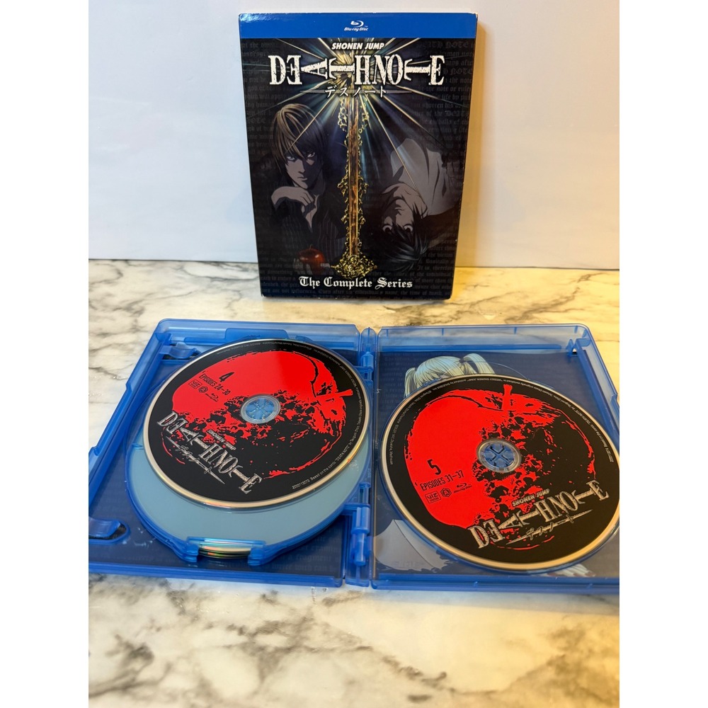 Death Note The Complete Series Blu-ray 5-Disc Set Episodes 1-37 Viz Media TV-14 - Picture 5 of 5